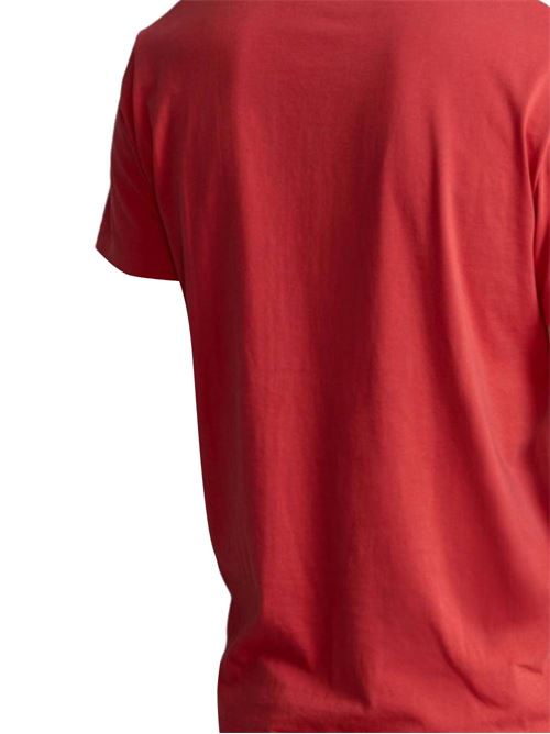 Red men's t-shirt POLO RALPH LAUREN | 710671438395